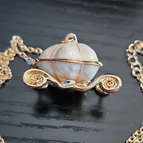 Disney's Cinderella Carriage Inspired Locket Necklace - Picture 4 of 5